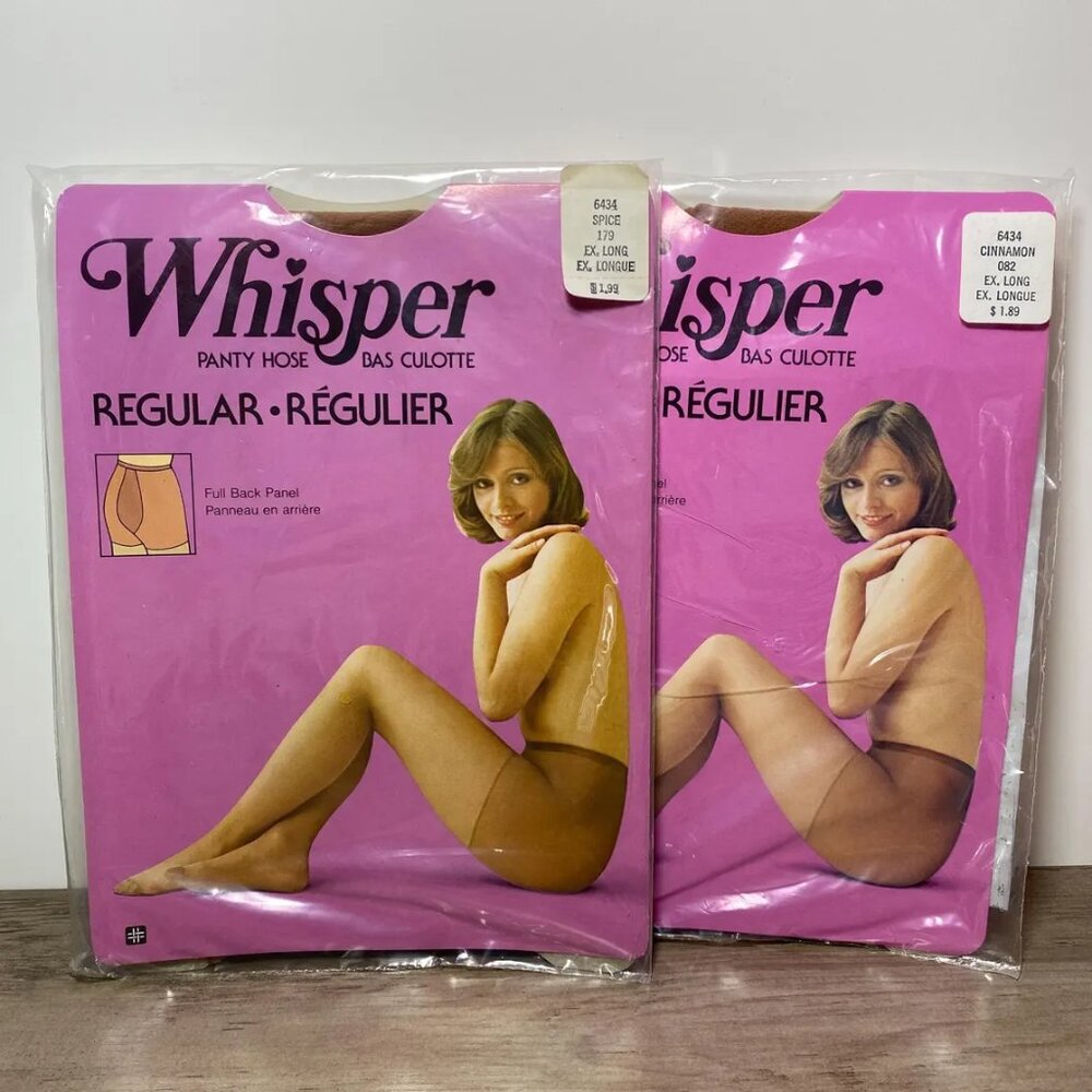 Whisper EXTRA LONG Panty Hose Regular Cinnamon and Spice 5'6"-5'8" 135-160 lbs